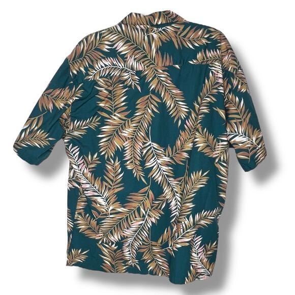 Men's Vintage 1990s NEWT At the Royal Caribbean Honolulu Button Down Shirt Large - Picture 4 of 4